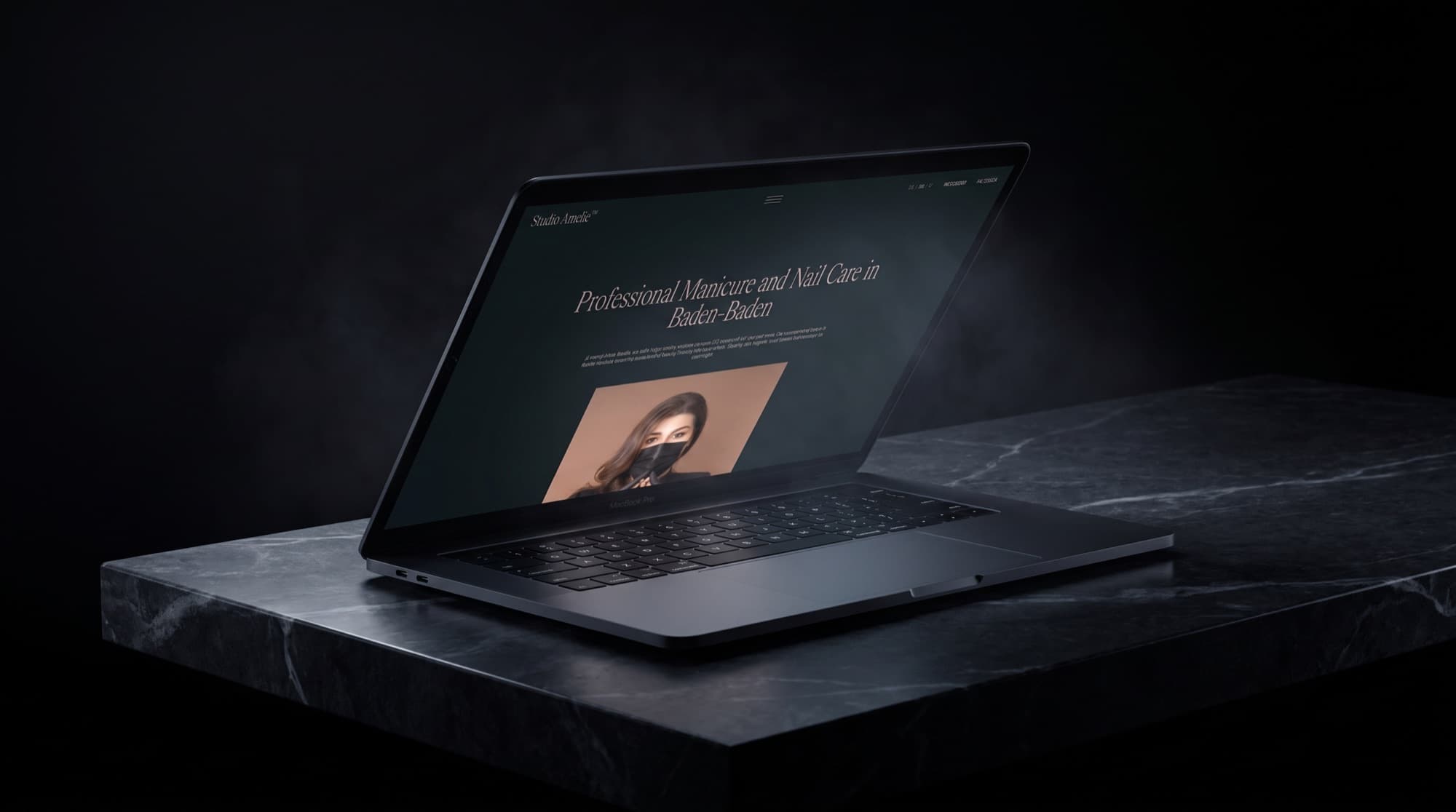 Studio Amelie — a trilingual, bookable site the owner edits